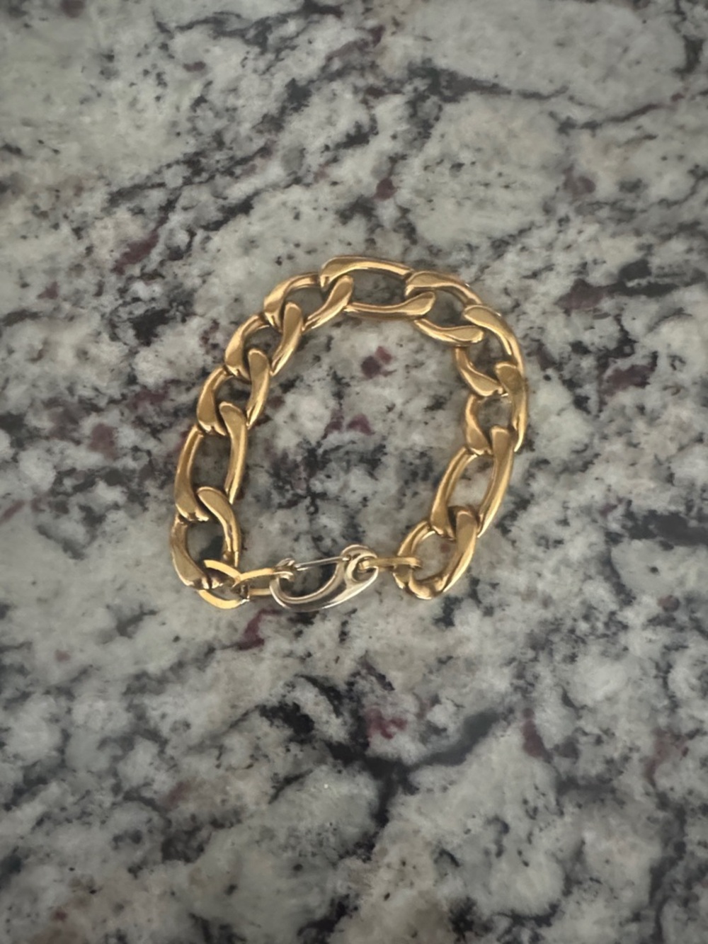 Classic Gold Chunky Link Bracelet for Women